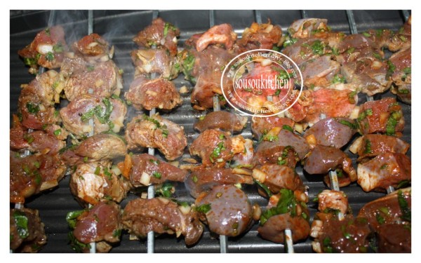 Brochettes A La Marocaine قطبان مغربية Sousoukitchen