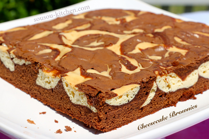 cheesecake brownies