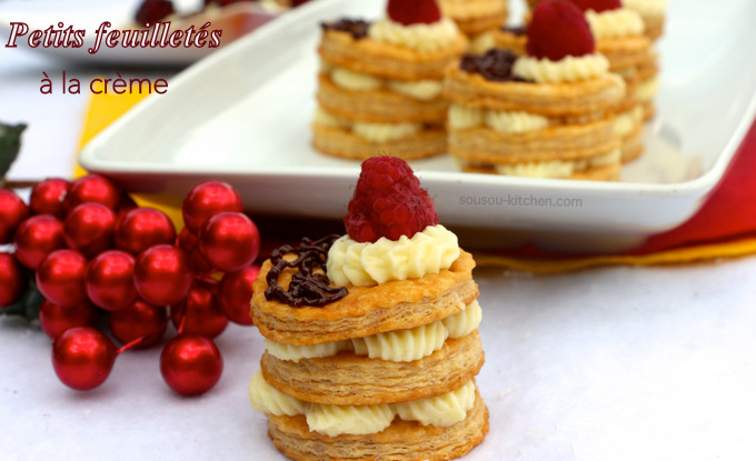 recette petits feuilletes a la creme