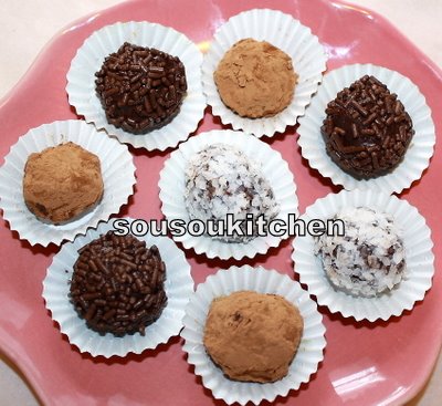 recettes de truffes