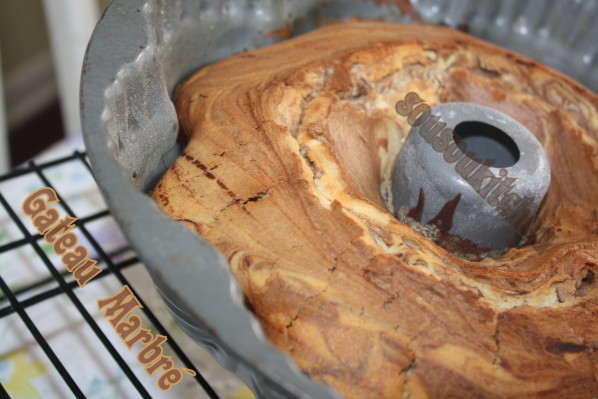 Gâteau marbré au Chocolat