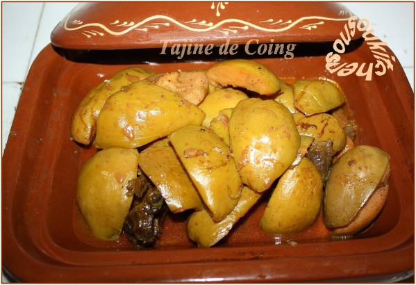 Tajine de Coing