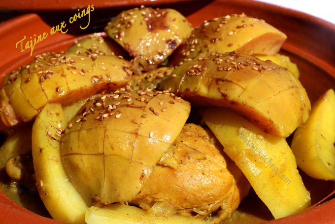 recette tajine de coings