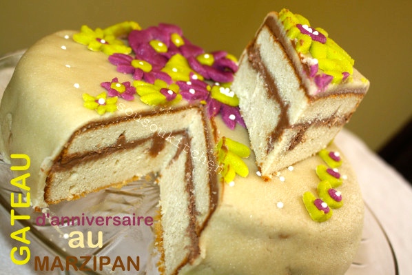 Gateau-d'anniversaire au marzipan