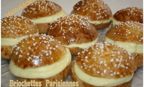 Briochettes Tropéziennes-Recette facile de brioche