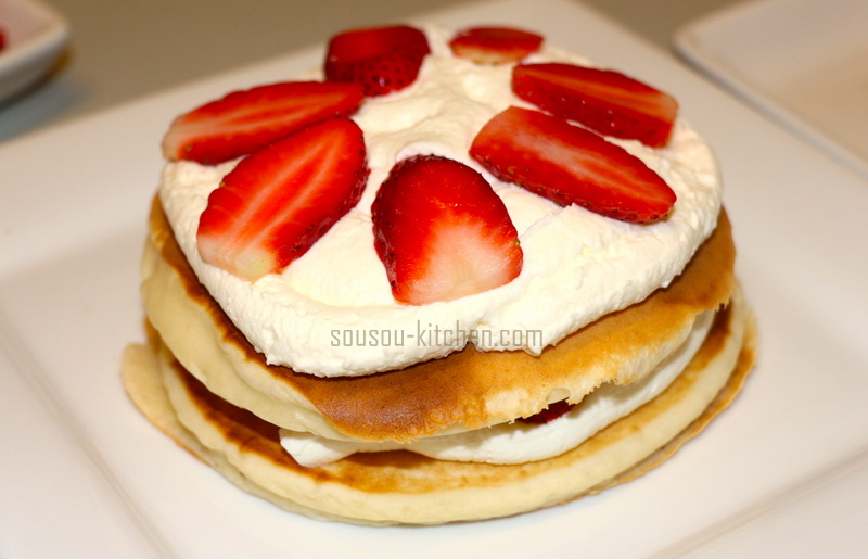 Pancakes au lait fermente 6