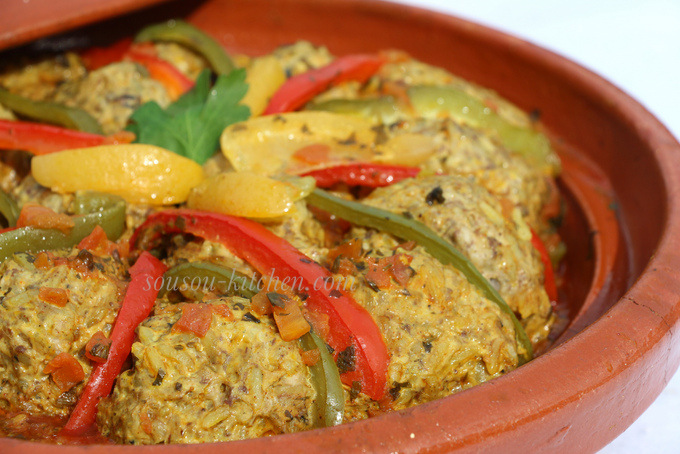 tajine de sardines aux poivrons