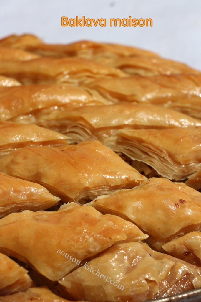 baklava aux noix