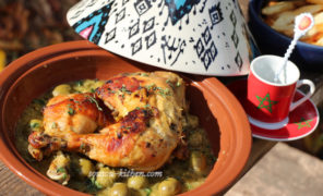 Poulet mhamer-poulet a la marocaine