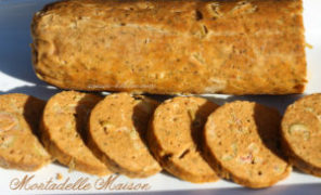 Recette Cacher aux olives noirs-Mortadella maison