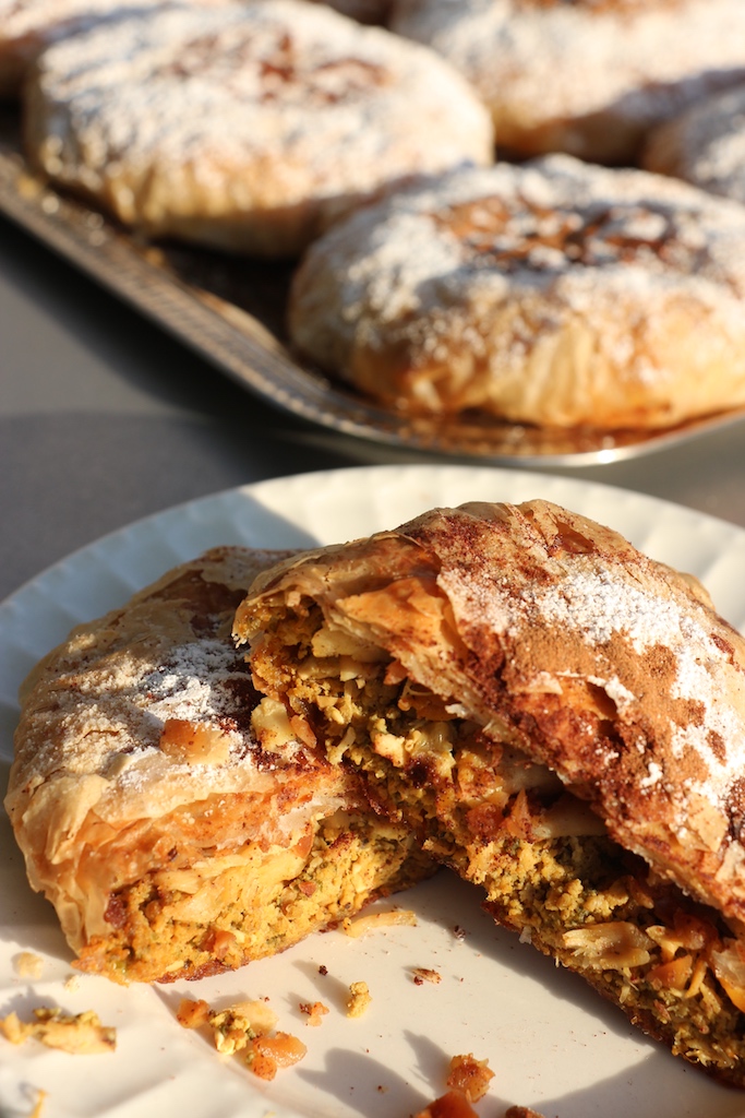 mini pastilla marocaine au poulet