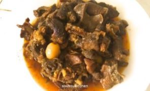 Tkalia -Tripe de mouton à la marocaine