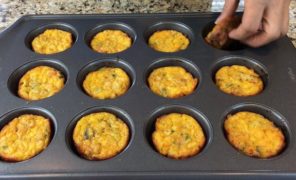 Vlog-Samedi soir avec la famille-Muffins aux oeufs et légumes