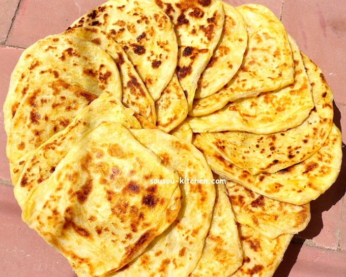 Crêpes msemen marocaine meloui